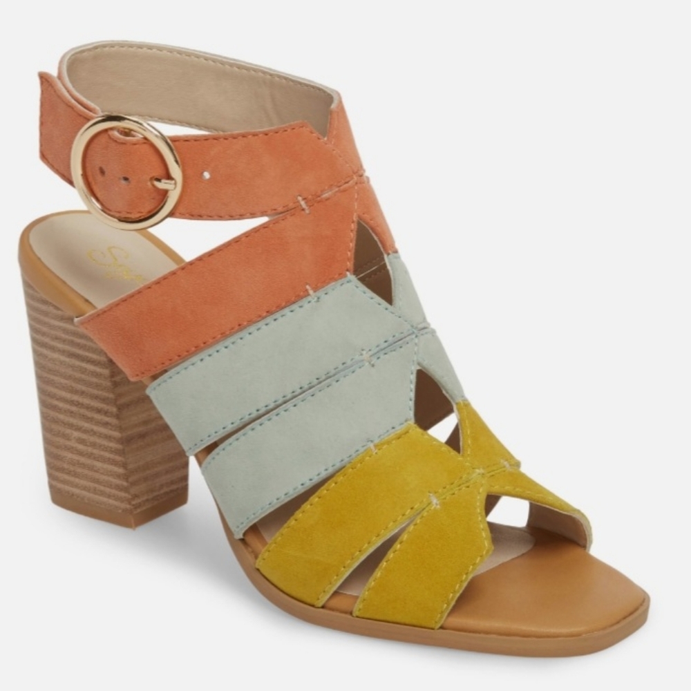 Pastel Wedge heels Sandals